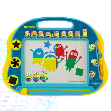 LEXIBOOK Minions Magnetische Multicolor-Zeichentafel inkl. Zubehör A5 Format