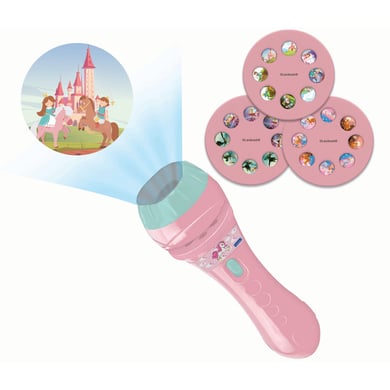 LEXIBOOK Magic Unicorn Story Projektor und Taschenlampe