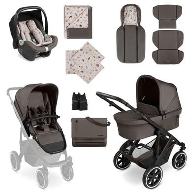 ABC DESIGN Kombikinderwagen Salsa 5 Air Starter Set teddy