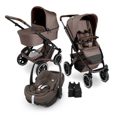 ABC DESIGN Kombikinderwagen Salsa 5 Air All In One Set Maxi Cosi nature