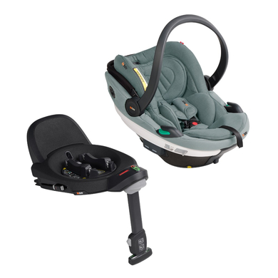 BeSafe Babyschale Go Beyond Sea Green Mélangeinkl. Base Beyond black