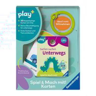 Ravensburger play+ Spiel & Mach mit! Karten: Sachen suchen: unterwegs