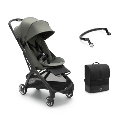 bugaboo Buggy Butterfly complete Forest Green inklusive Bauchbügel und Transporttasche