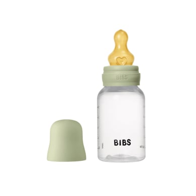BIBS® Babyflasche 150 ml Latex in sage