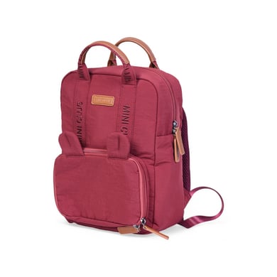 CHILDHOME Kinderrucksack Mini Club Signature Urban Burgundy