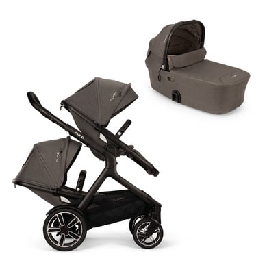 Nuna Geschwisterwagen DEMI™ next Thunder inkl. Zweit-Sportsitz
