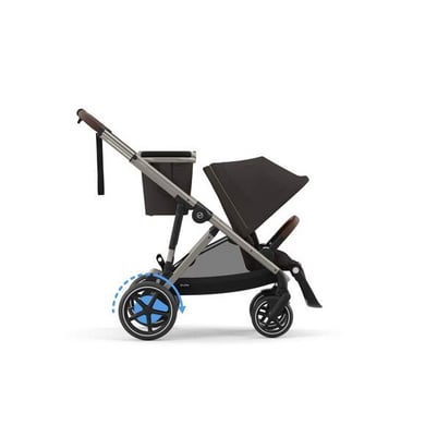 cybex GOLD e-Gazelle S Taupe Chocolate Brown