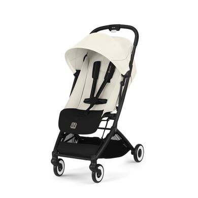 cybex GOLD Kinderwagen Orfeo Black Canvas White