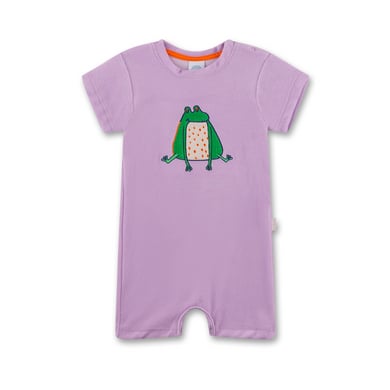 Sanetta Strampler Frosch violett