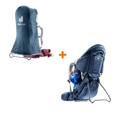 Deuter Kindertrage Kid Comfort Pro Midnight inkl. Regenverdeck