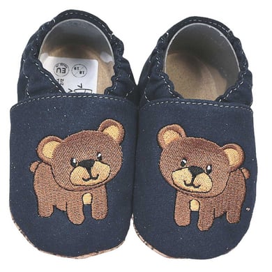 HOBEA Kinderschuhe RecyStep Bär dunkelblau