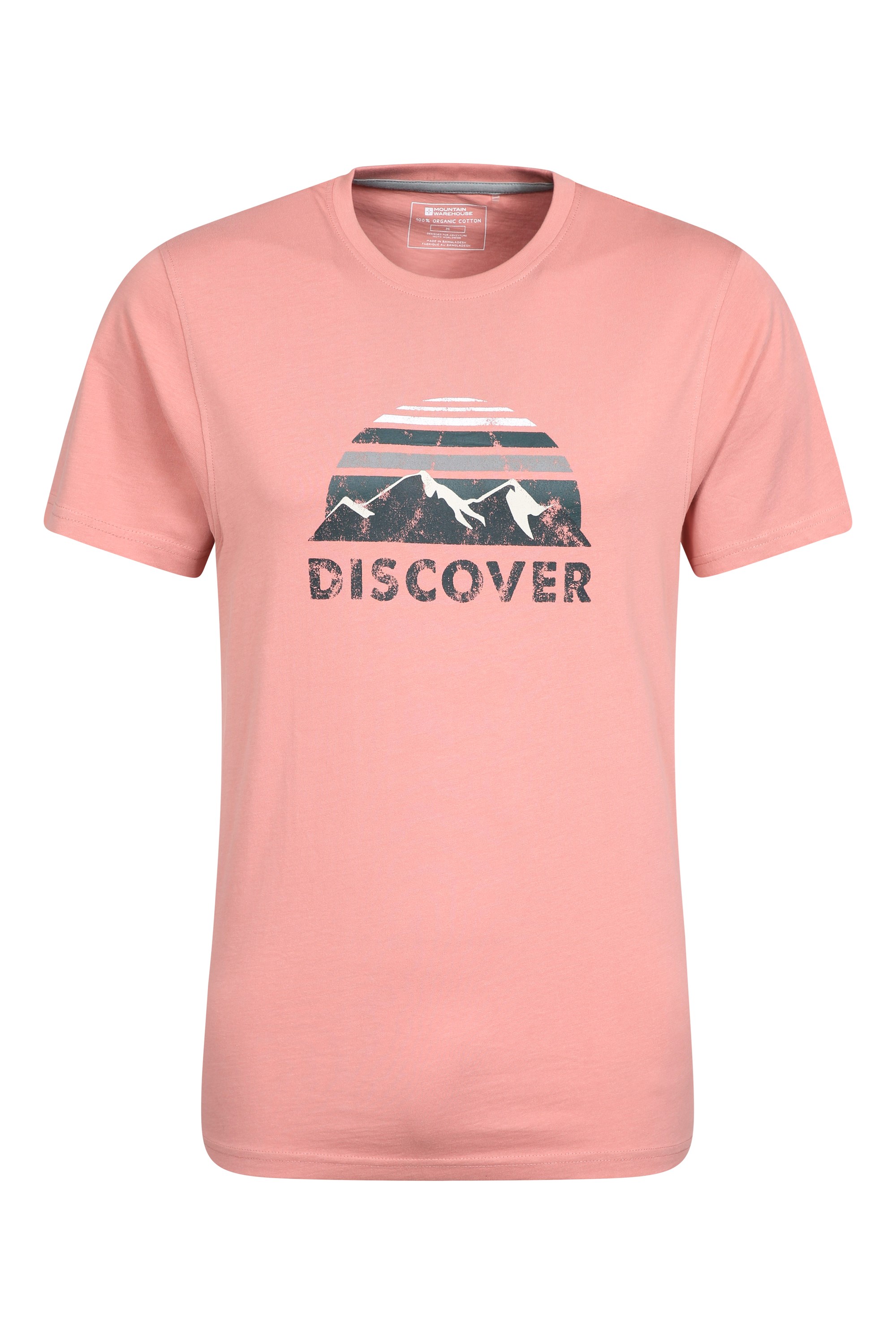 Discover Herren T-Shirt - Rosa