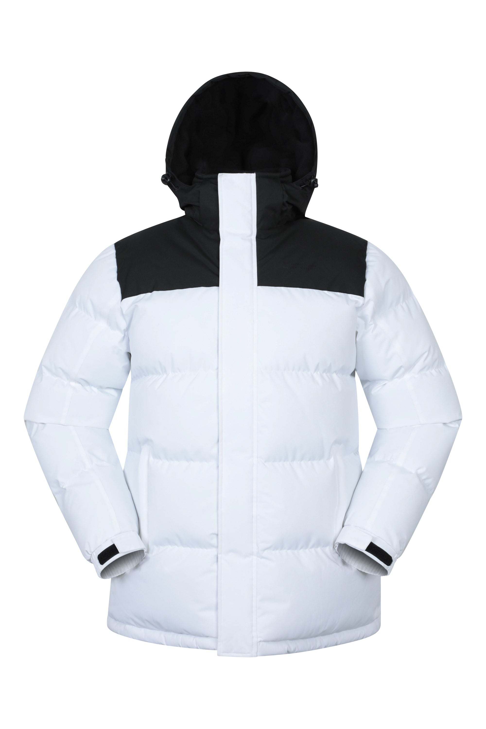 Snow Herren Winterjacke - Schwarz/Weiß