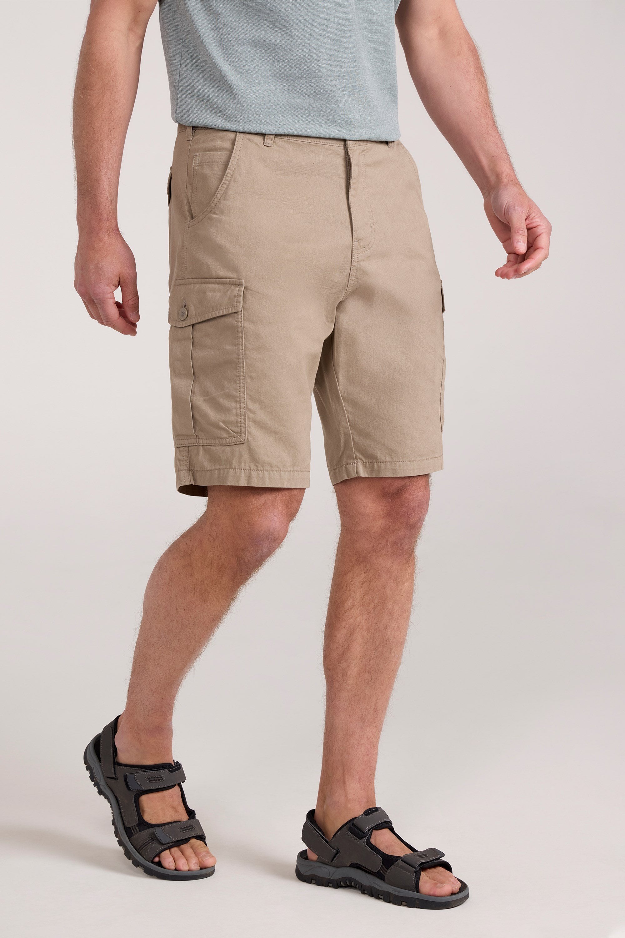Lakeside Herren-Shorts - Beige