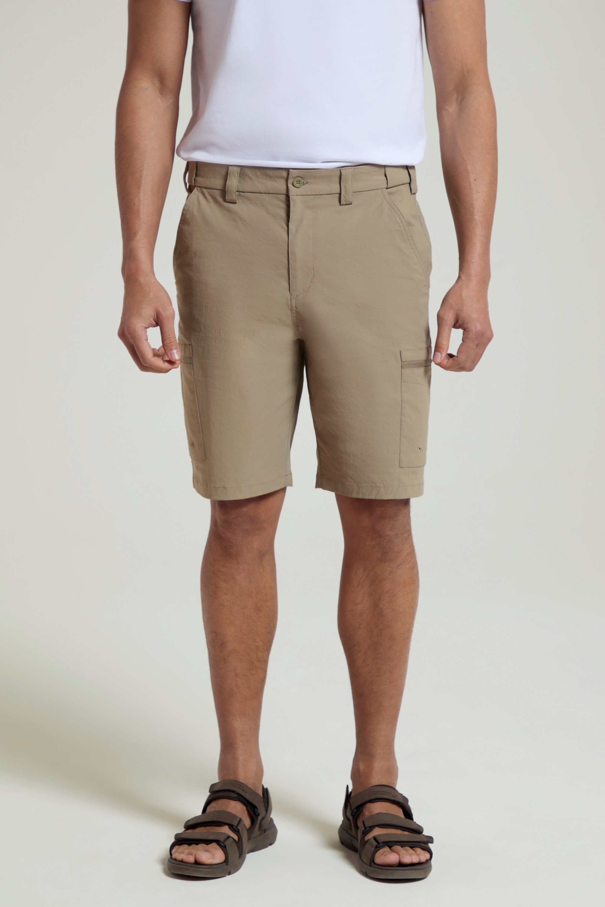 Trek Stretch Herren-Shorts - Beige