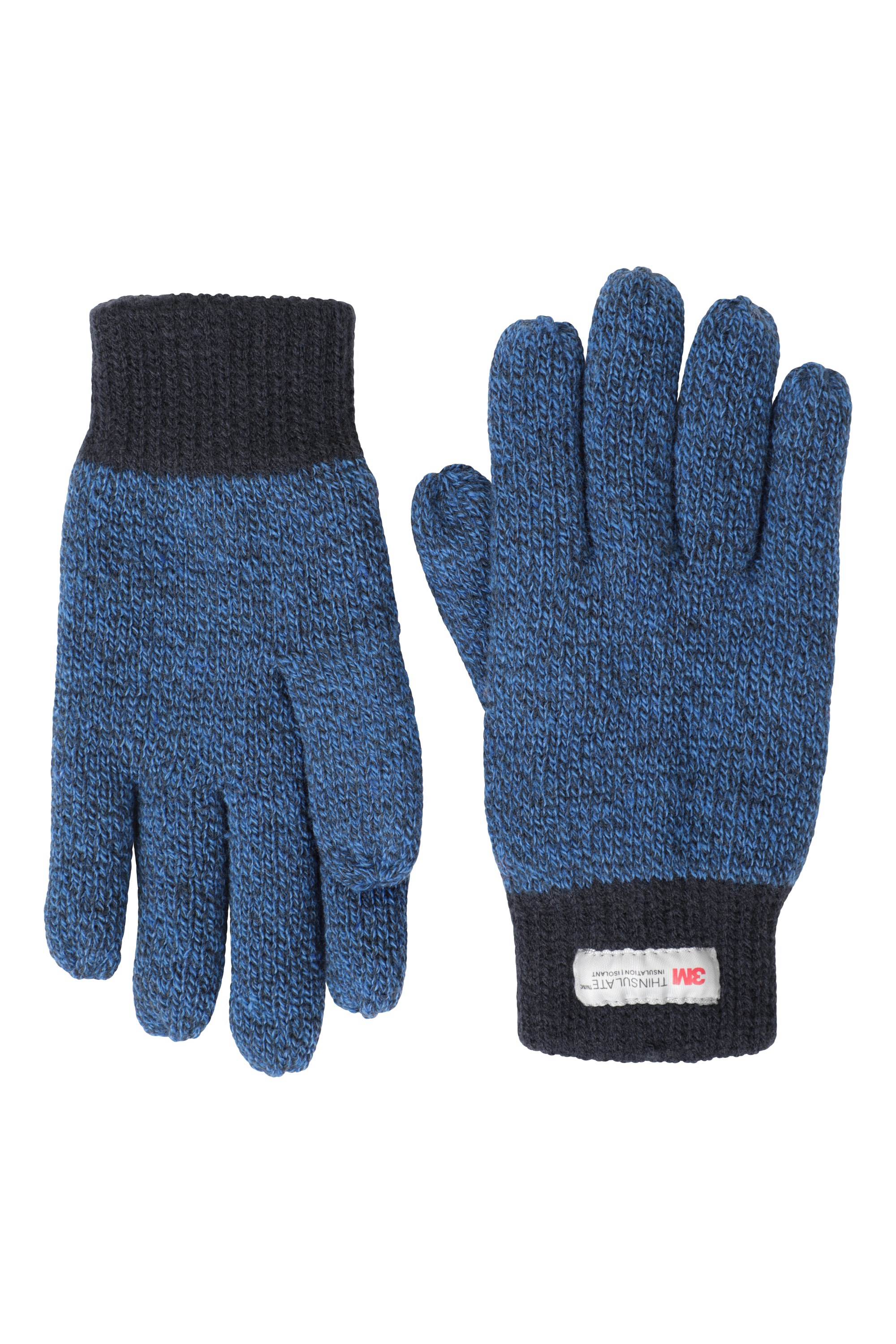 Thinsulate™ Melange Kinder-Handschuhe - Marineblau