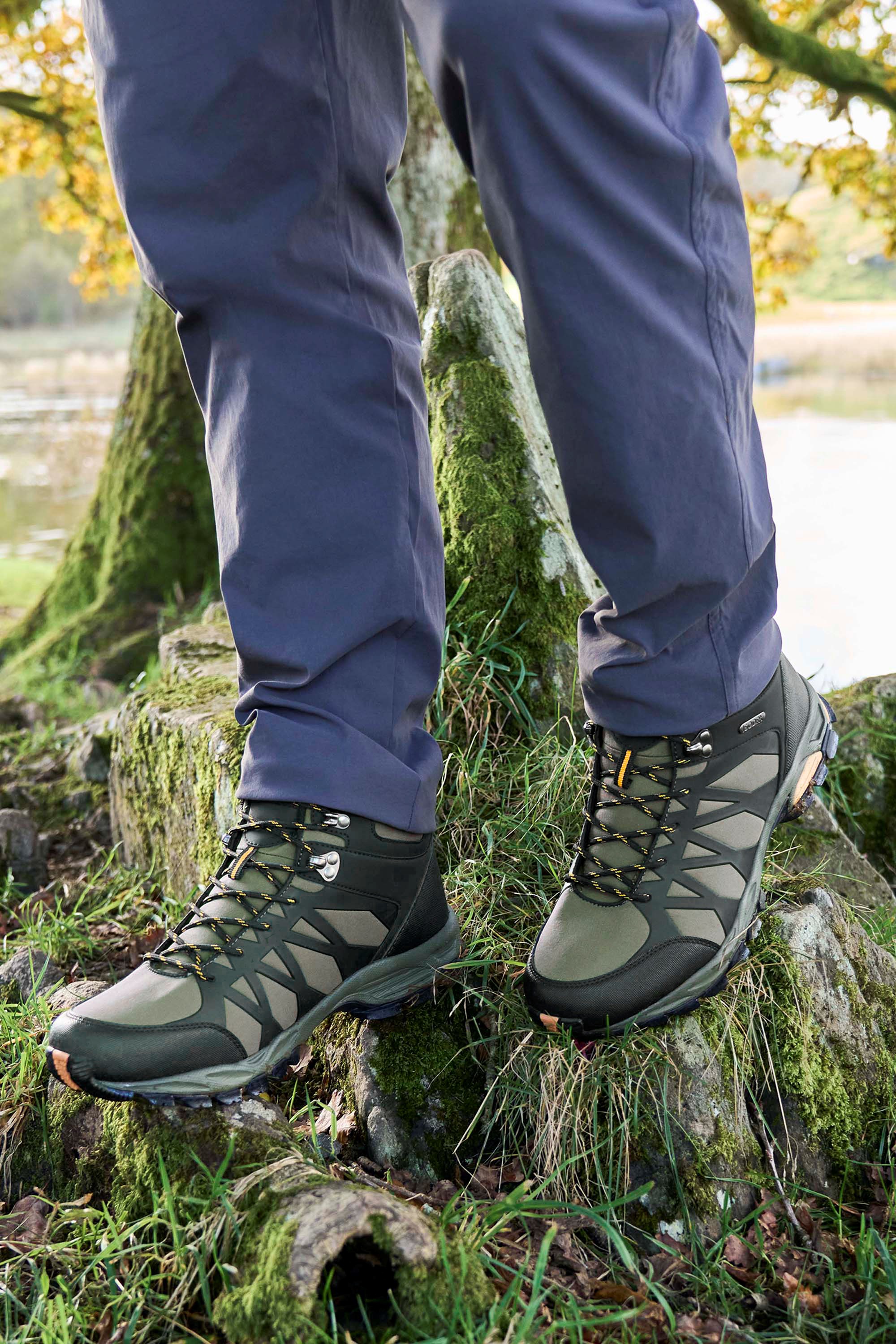 Trekker II Wasserdichte Herren Softshell-Schuhe - Khaki