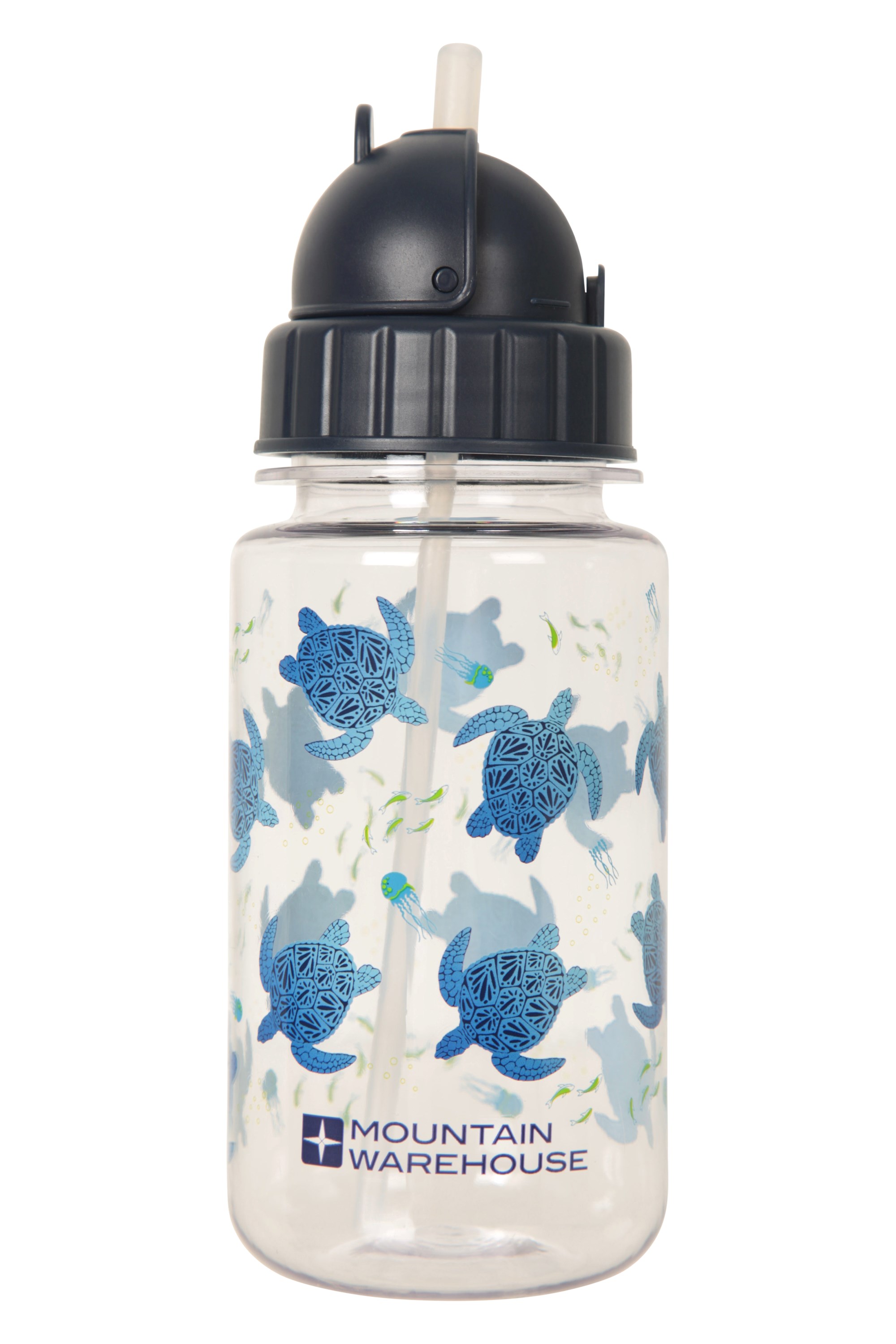 BPA-Freie Kinder-Trinkflasche mit Flip-Top-Deckel - 350ml - Dark Blau