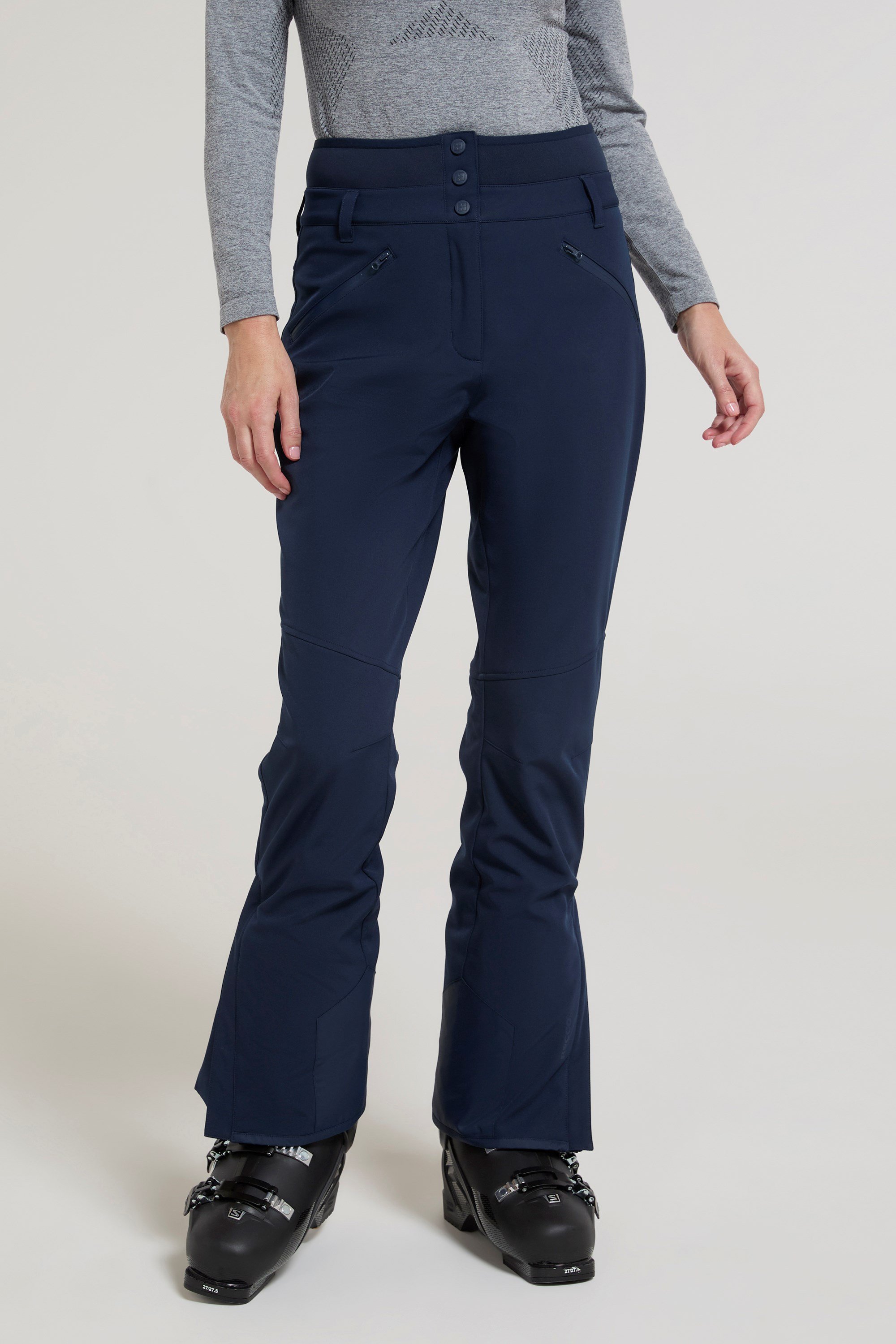 Avalanche High-Waist Damen Skihose - Dark Blau