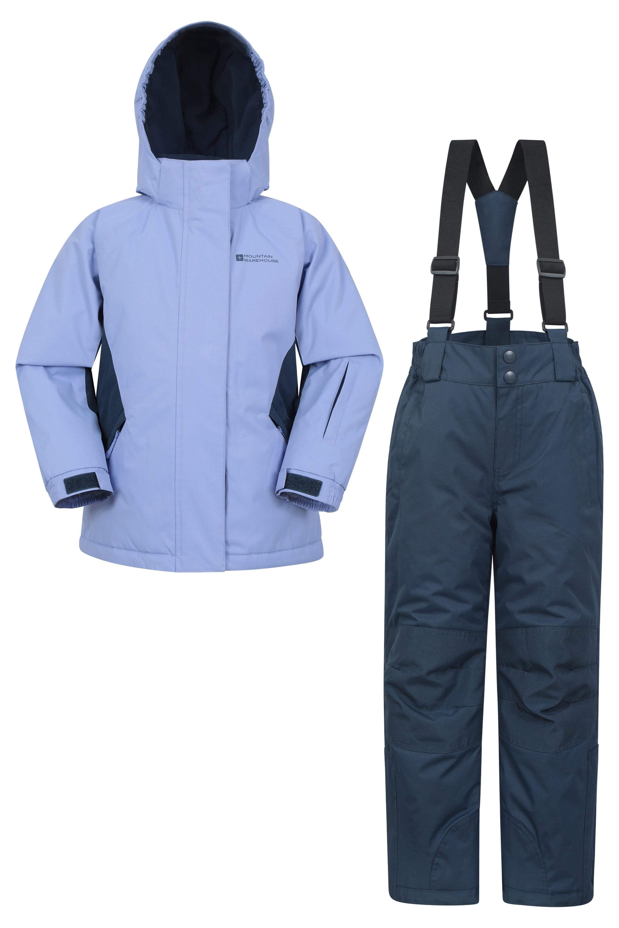 Kinder Skijacke & -hosen Set - Lila