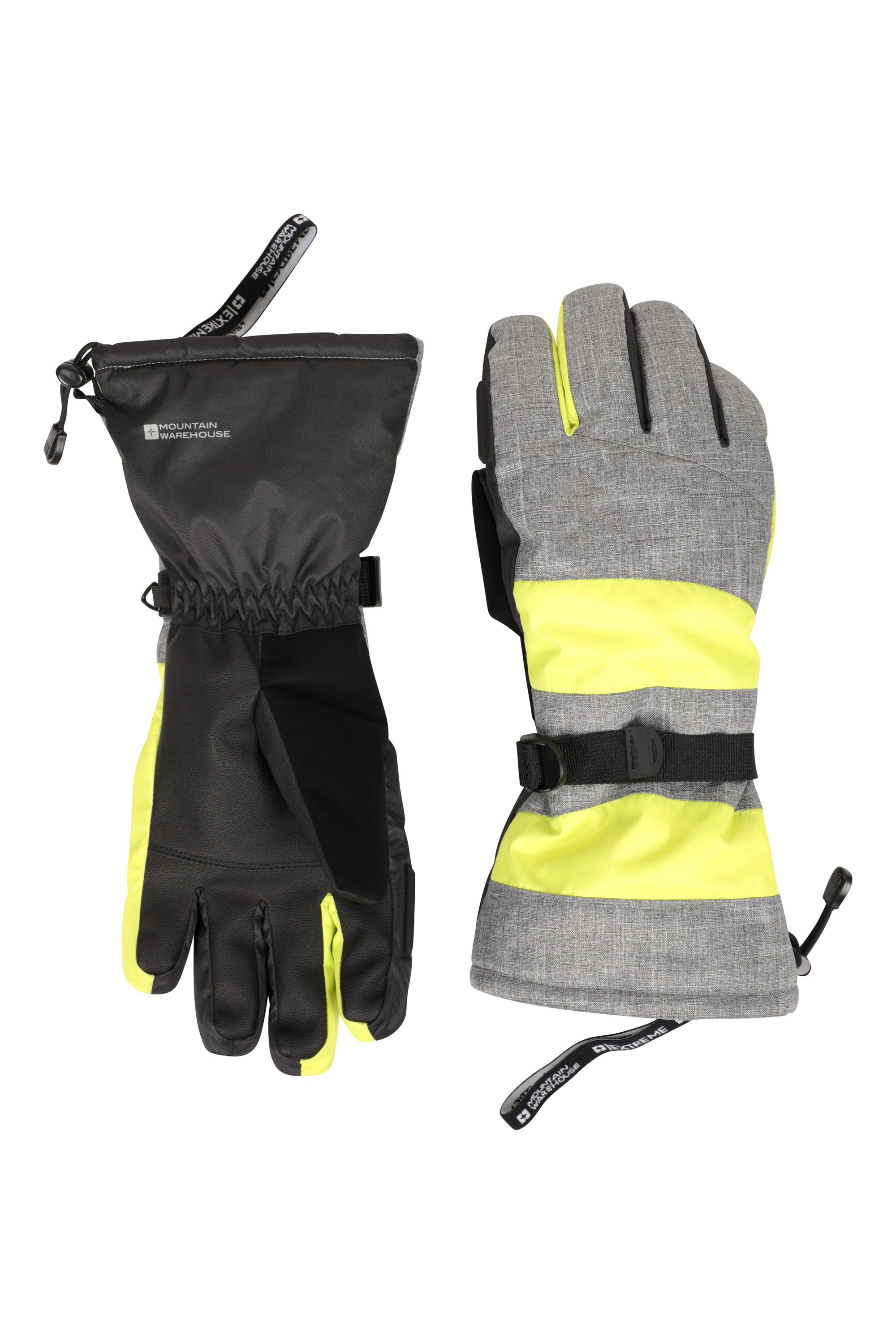 Summit Extreme Herren Ski-Handschuhe - Gelb