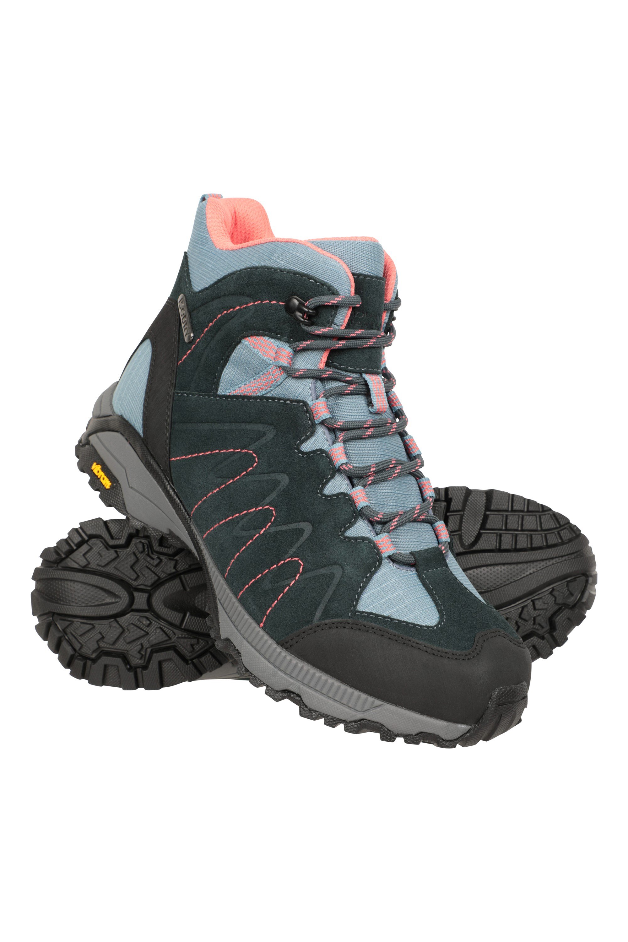 Rockies Wasserdichte Vibram Damen-Stiefel - Blau