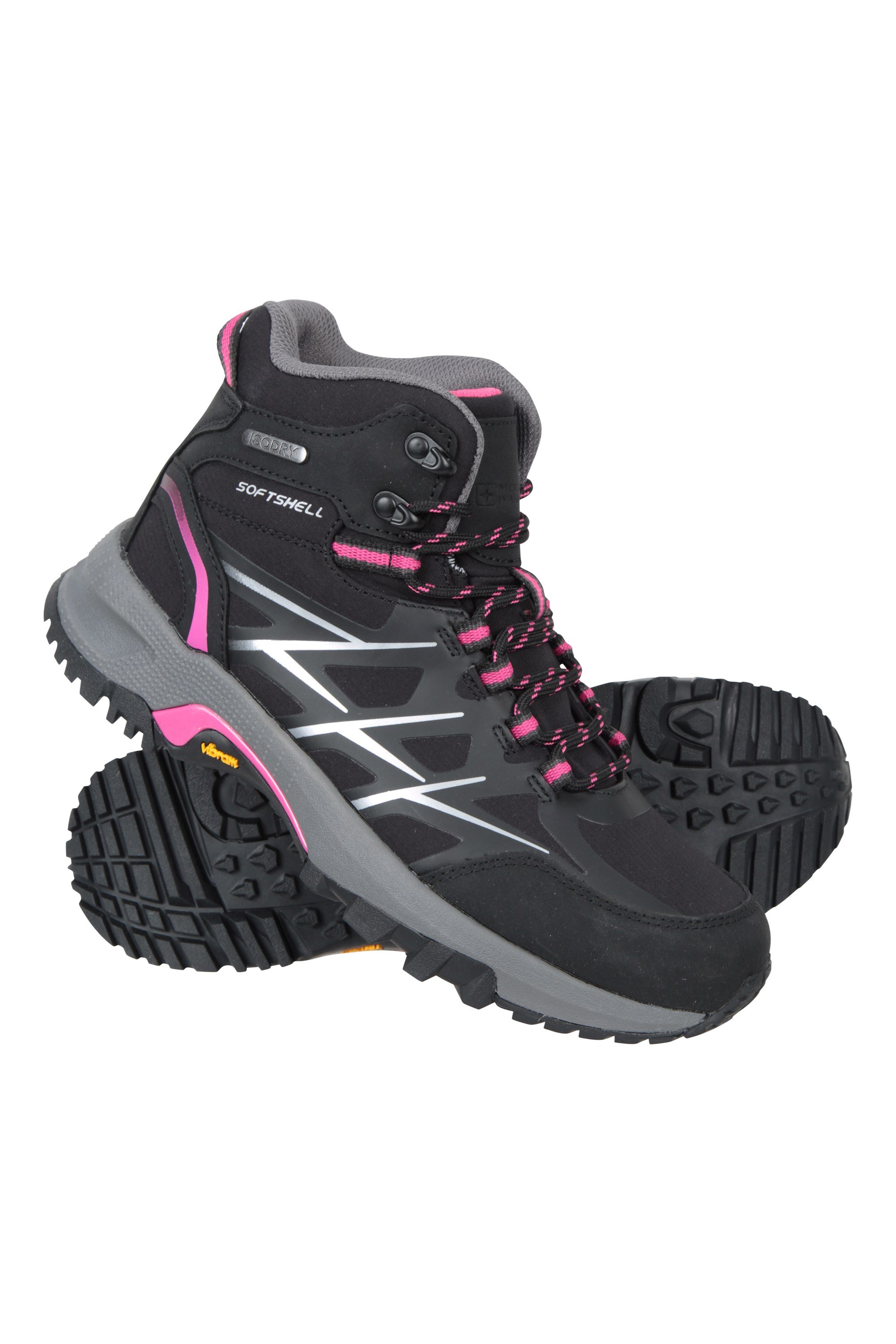 Byzantine Wasserdichte Vibram Damen-Stiefel - Schwarz