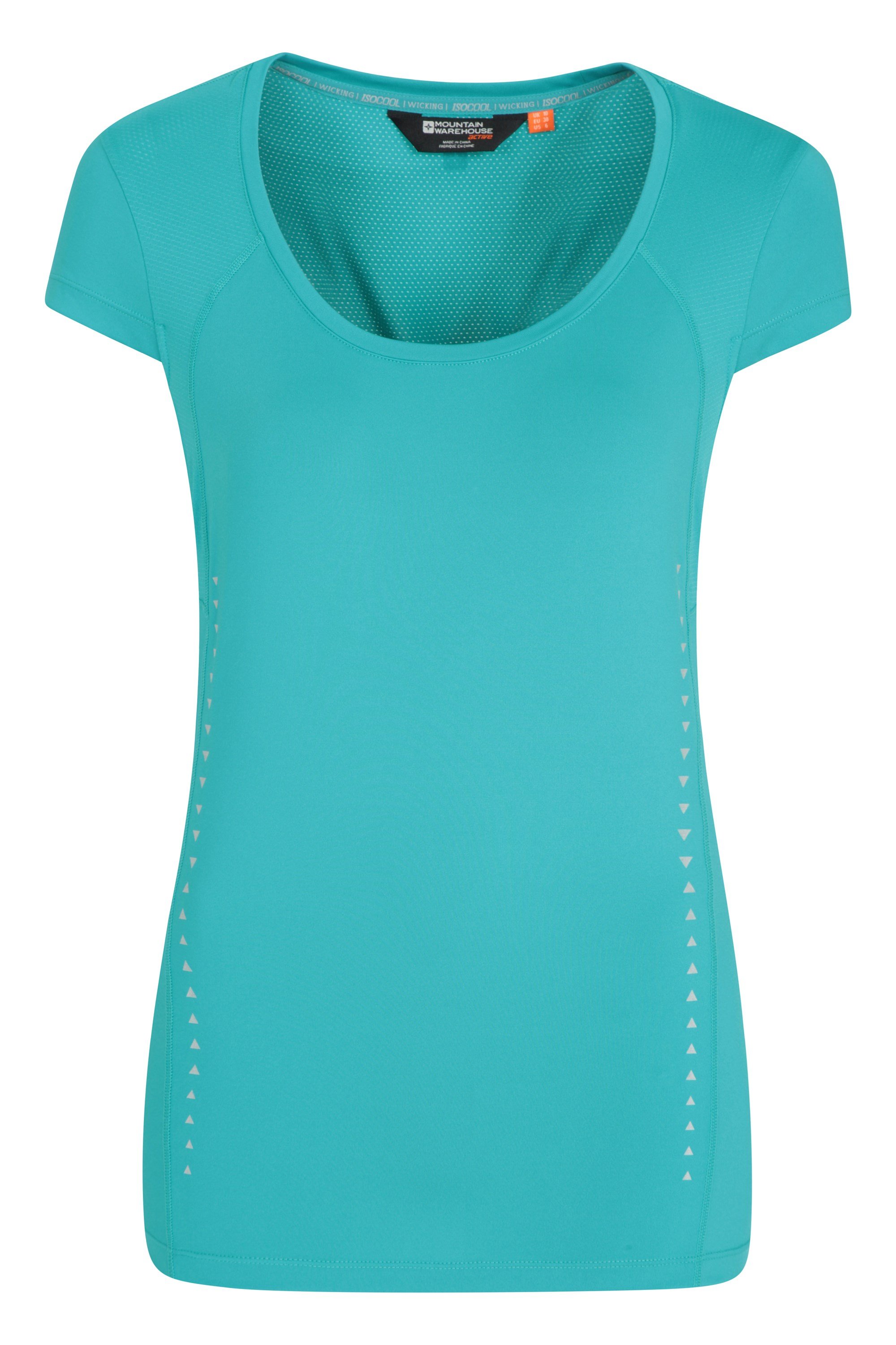 Pacesetter Reflektierendes Damen T-Shirt - Blau