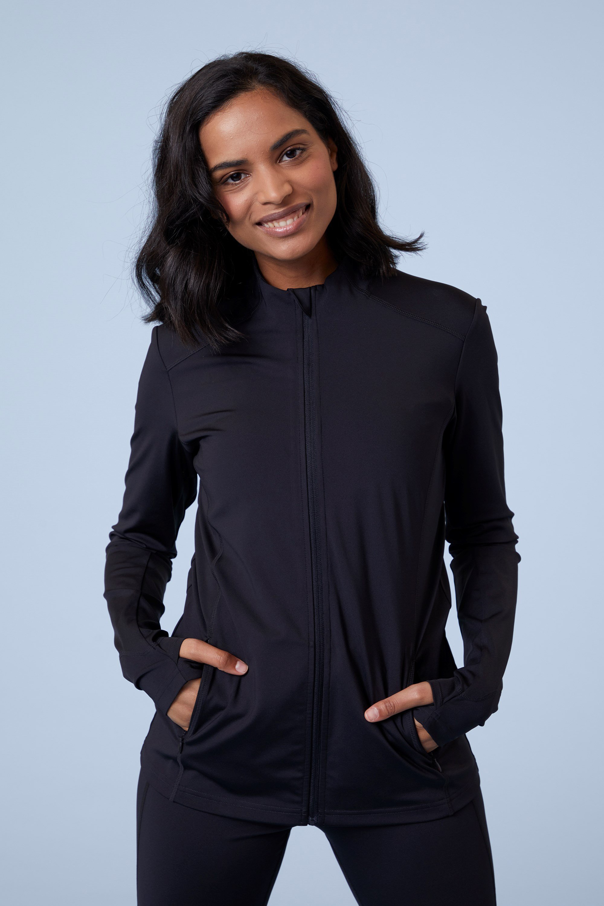 Action Shot Midlayer für Damen - Schwarz