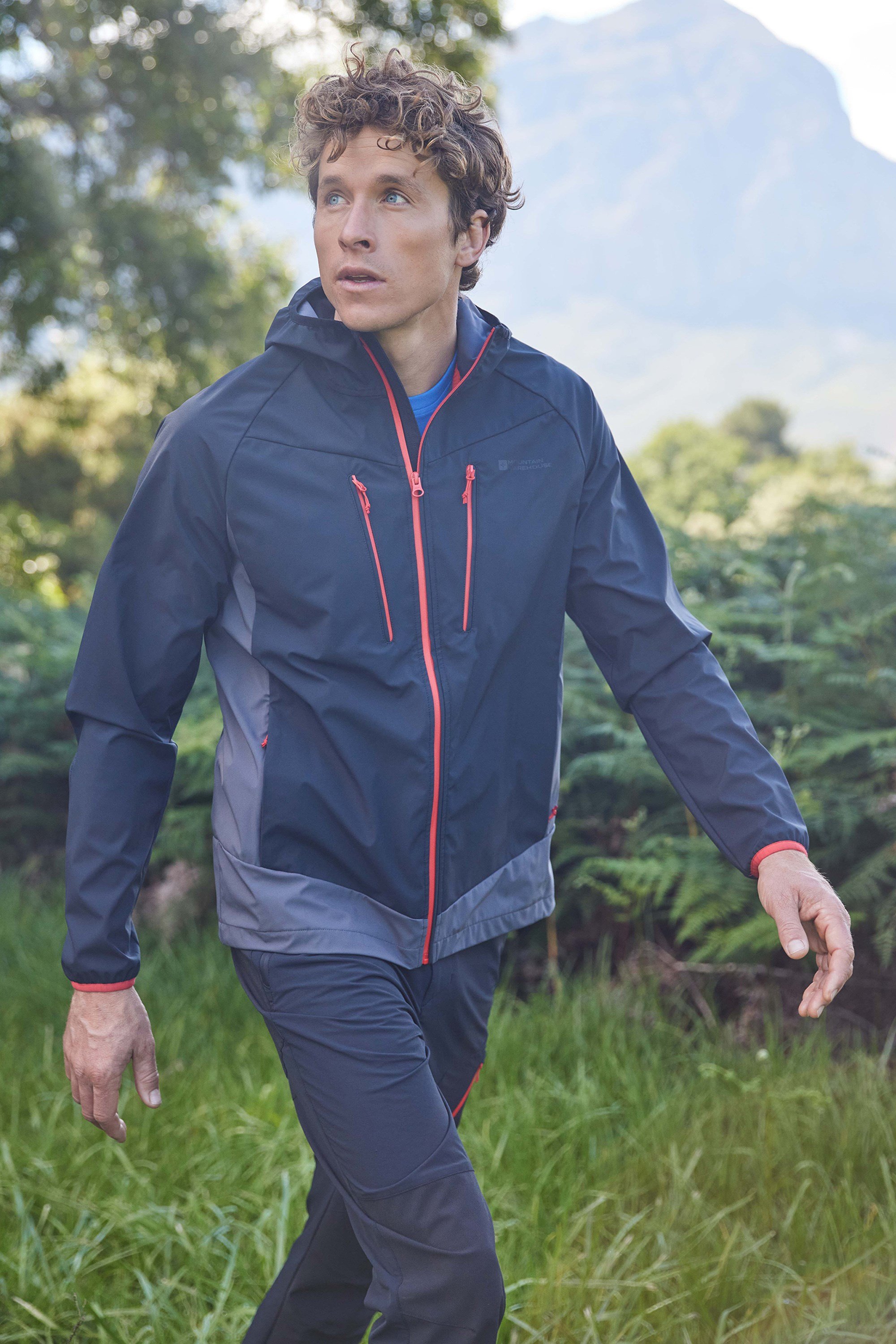 Ambit leichte Softshell-Jacke Herren - Schwarz