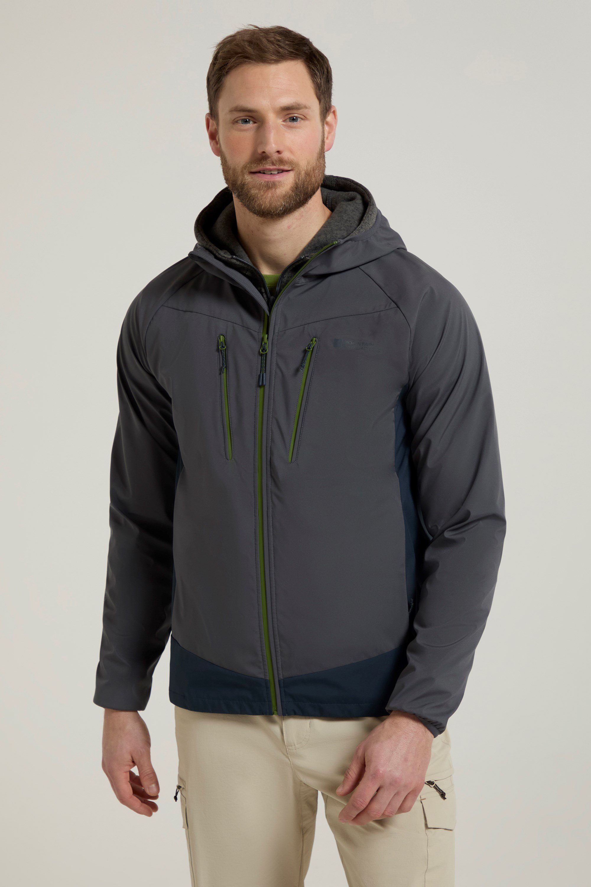 Ambit leichte Softshell-Jacke Herren - Grau