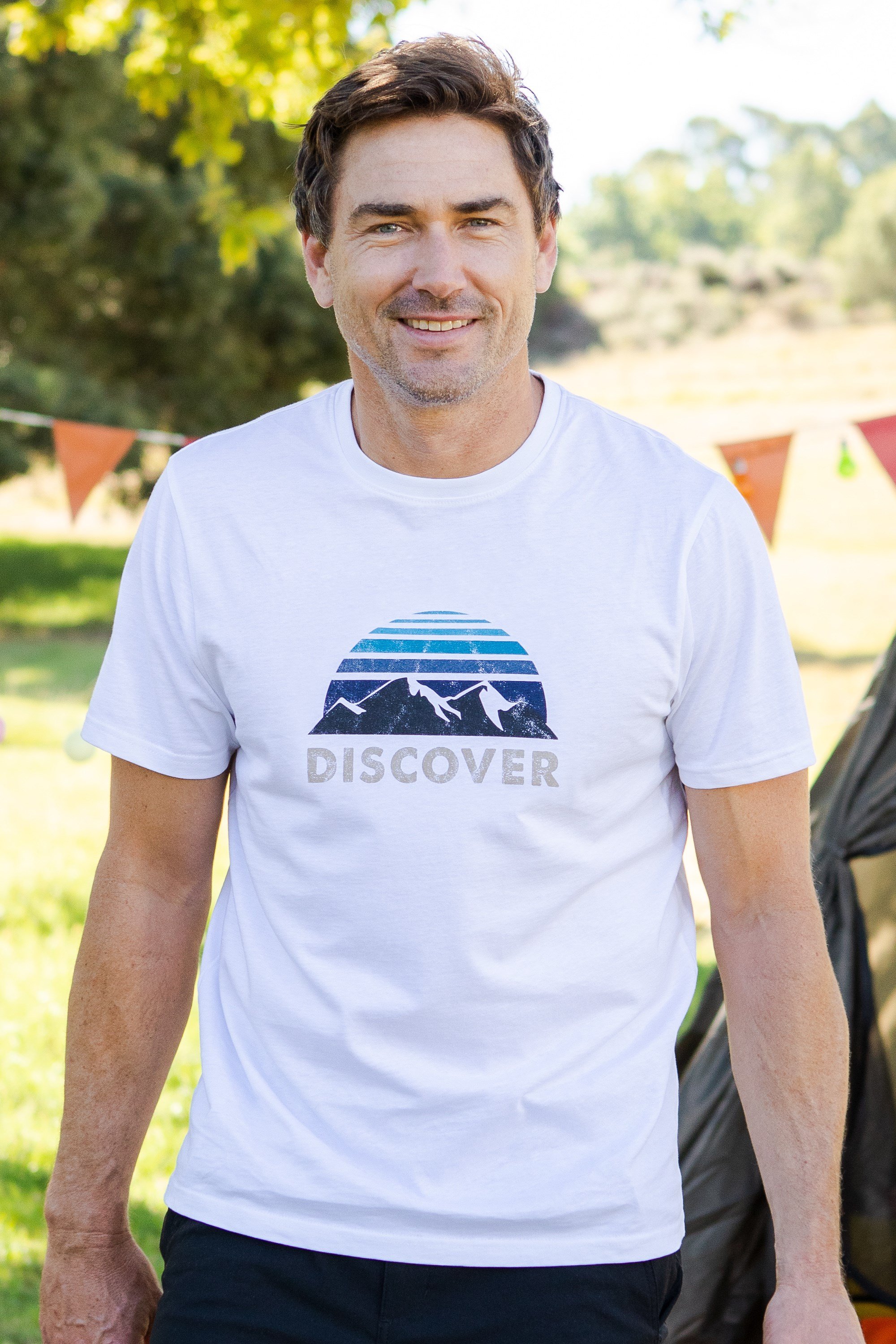 Discover Herren T-Shirt - Weiss