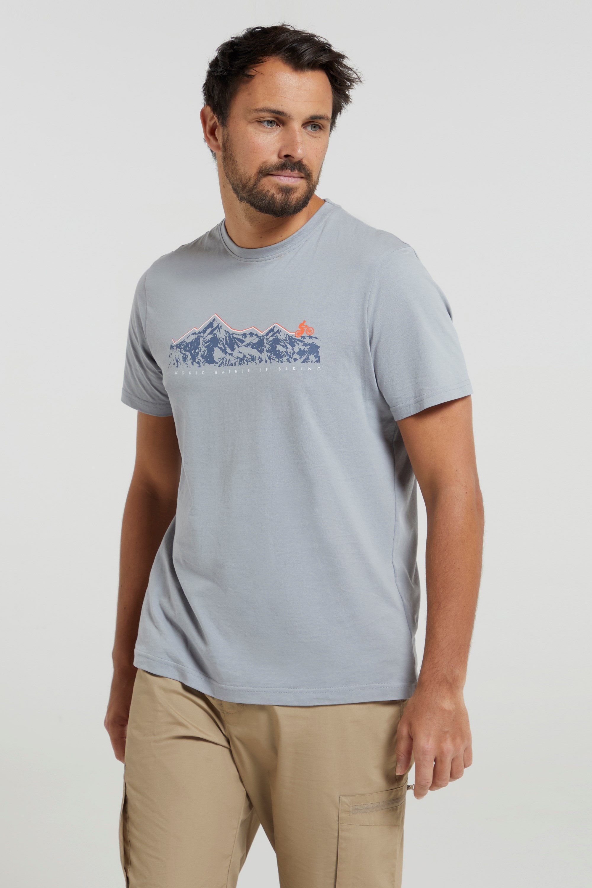 Bike Herren T-Shirt - Grau