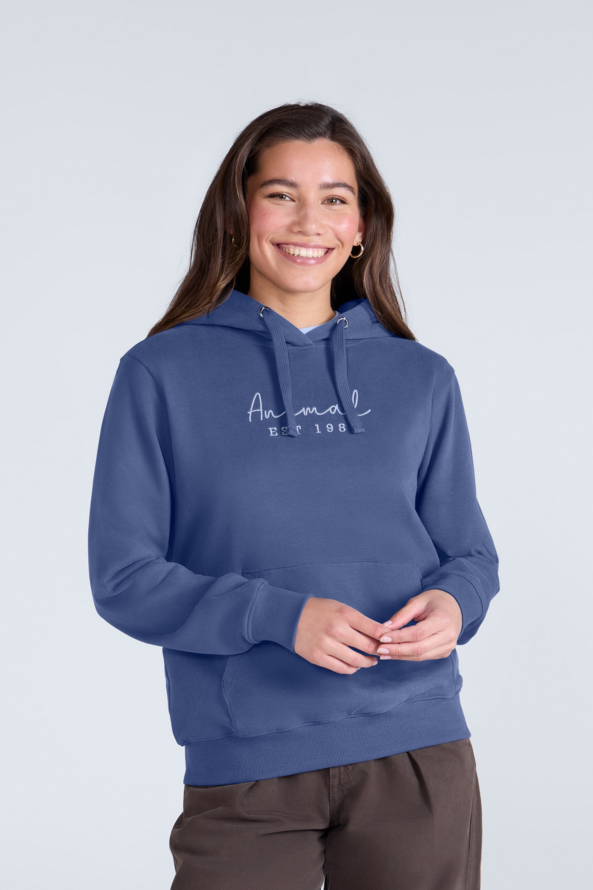 Maya Damen Kapuzenpulli - Blau