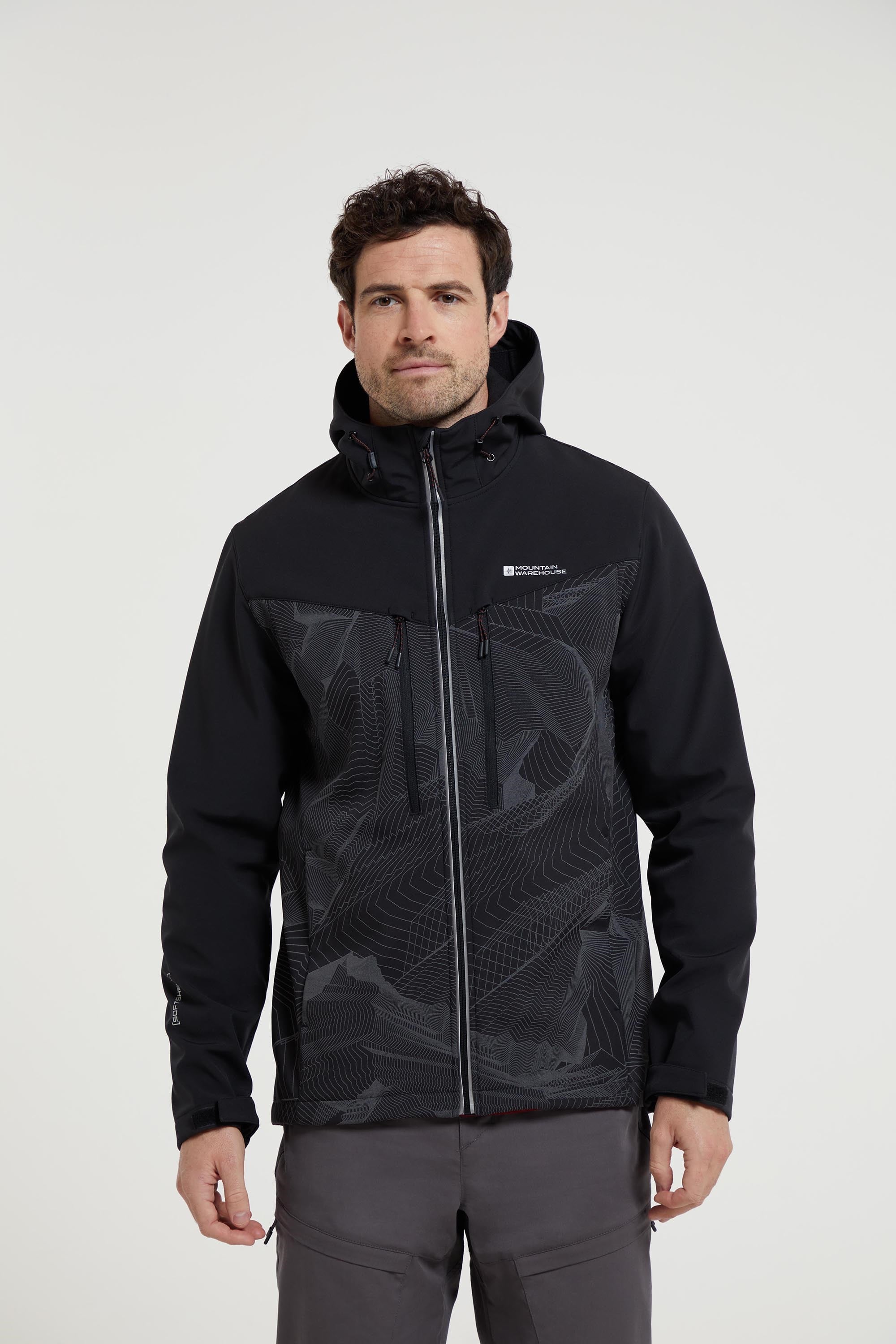 Illuminate II Softshelljacke für Herren - Schwarz