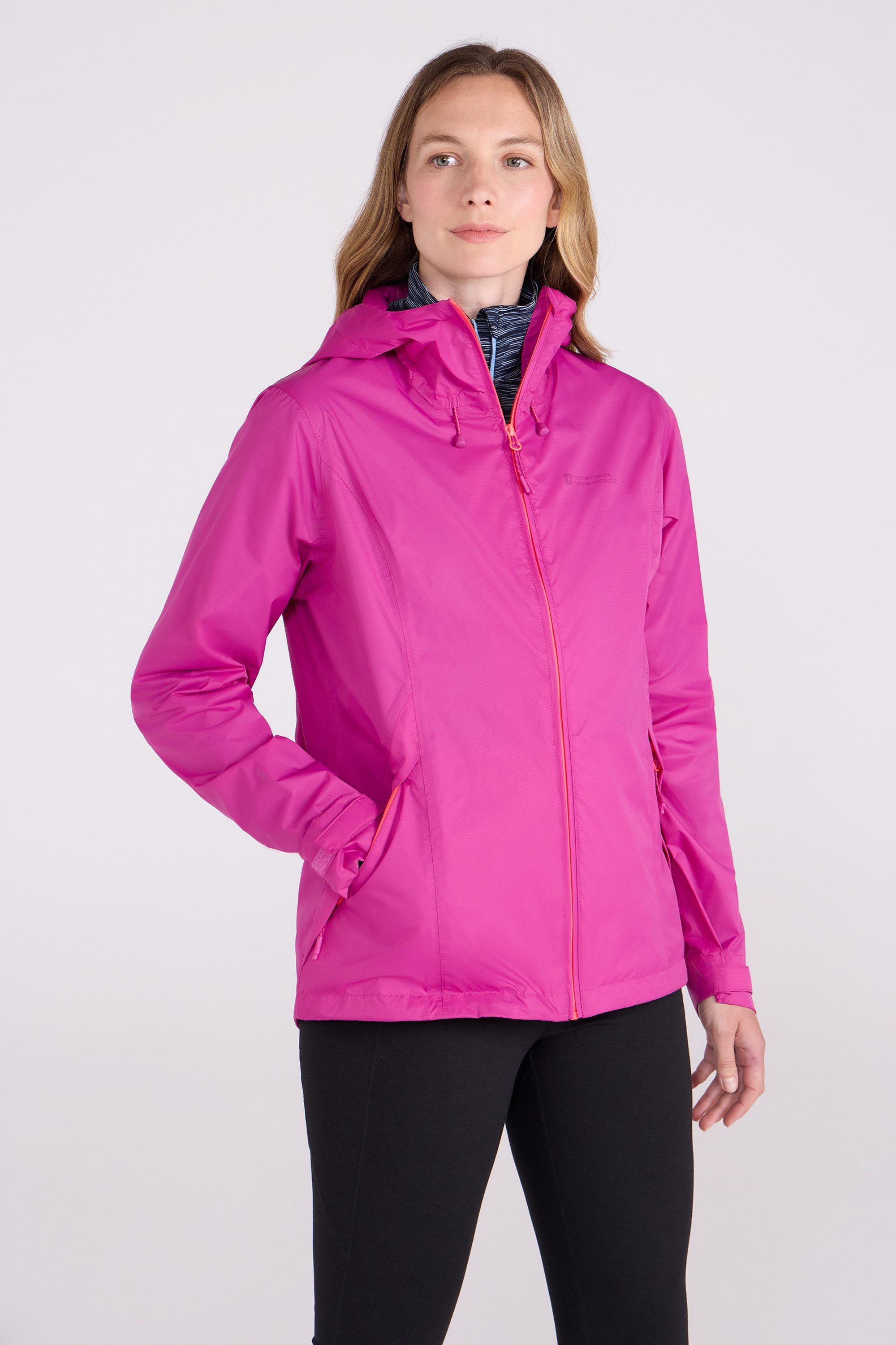 Swerve Wasserdichte Jacke für Damen - Intensiv Pink