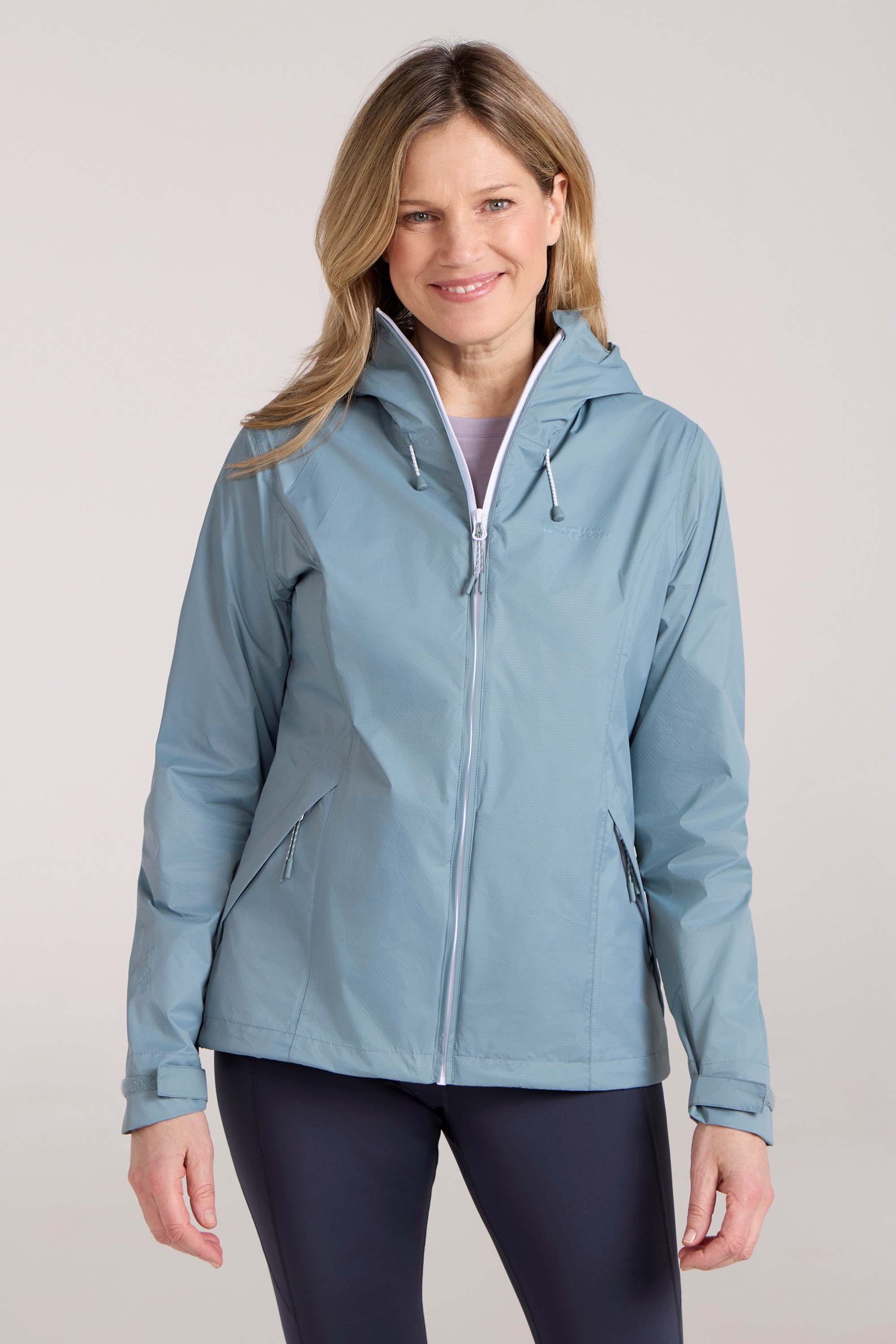 Swerve Wasserdichte Jacke für Damen - Hell Aquamarin