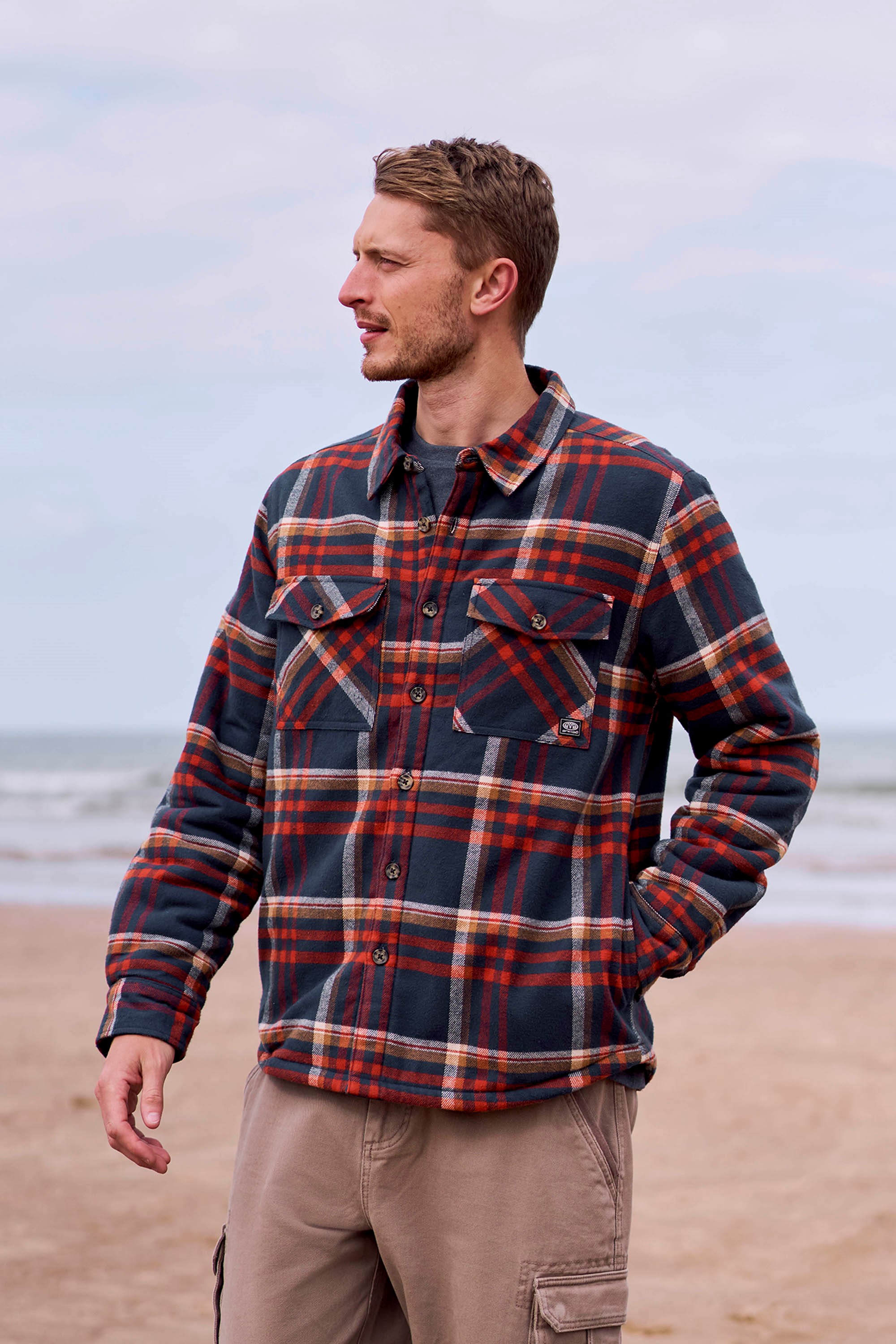 Tide Hemd für Herren - Dark Blau