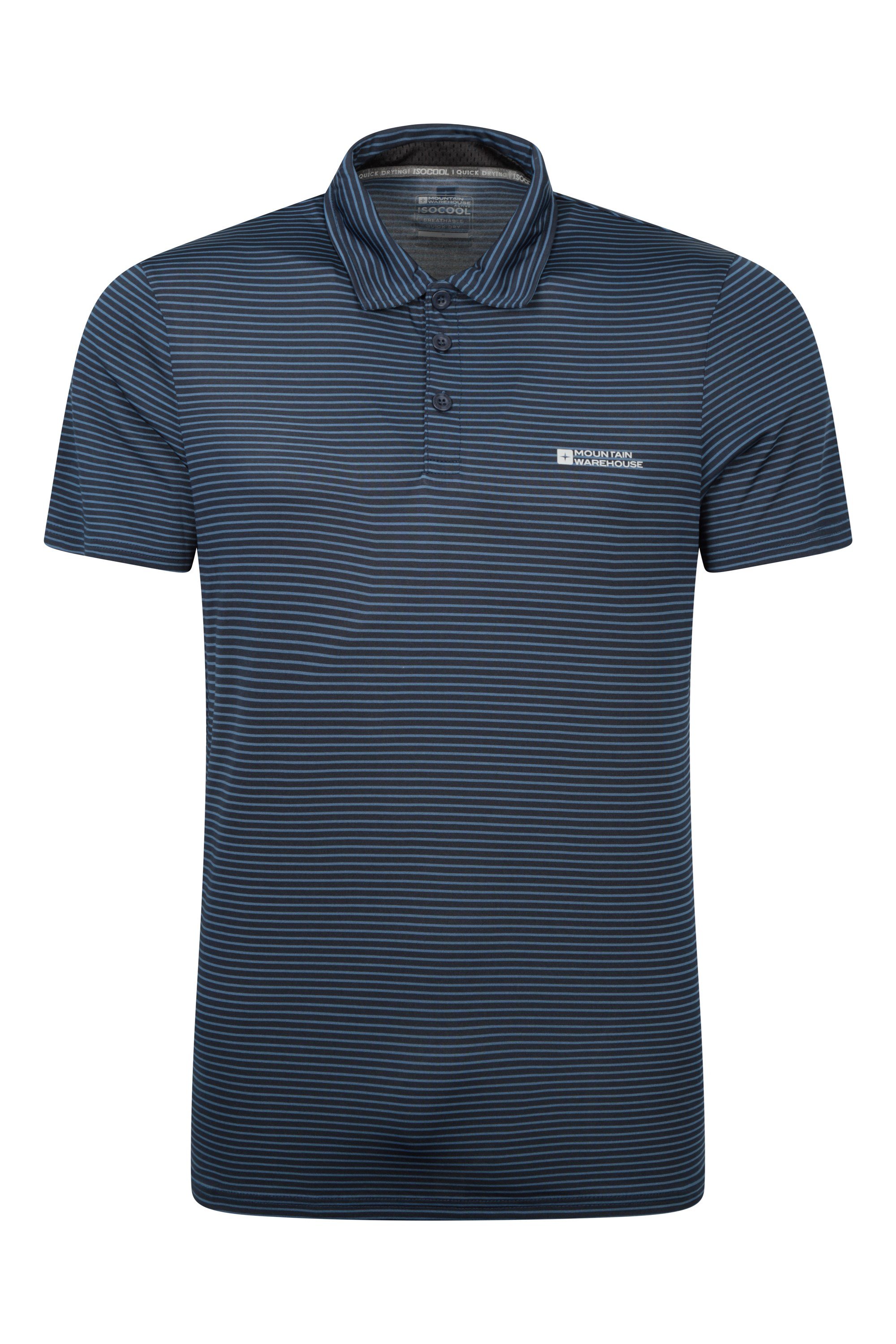 Fairway IsoCool Herren Polohemd - Blau