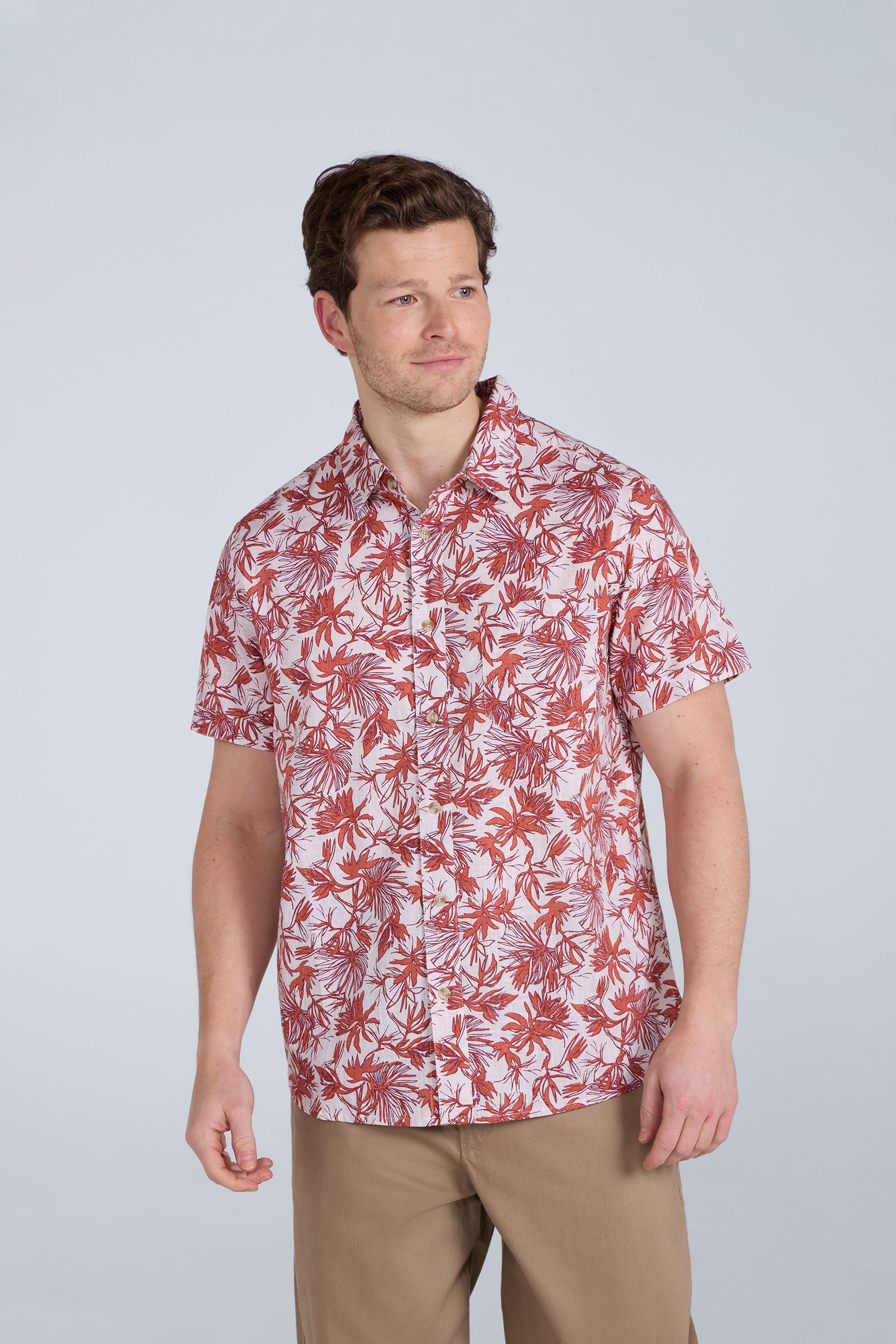 Jamie Herren Hemd - Beige