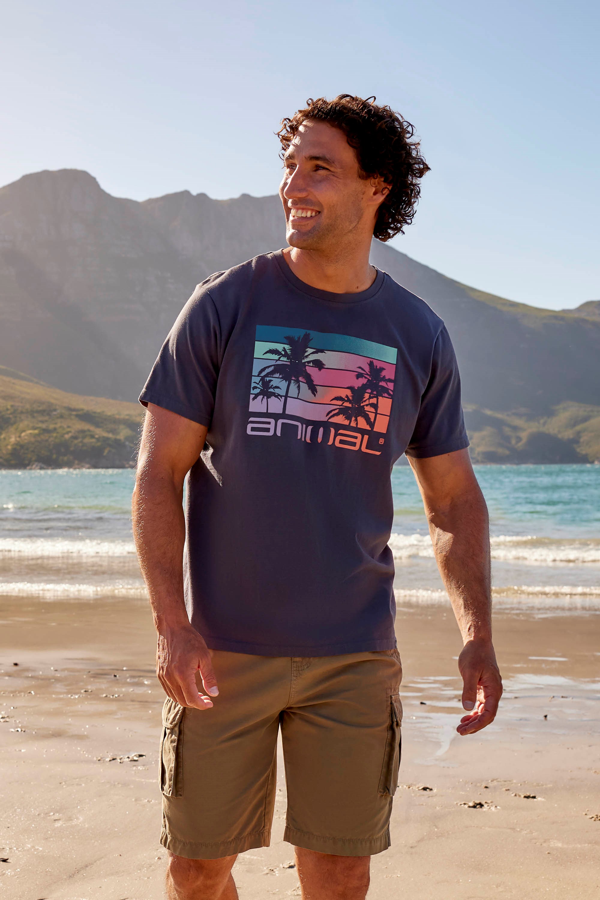 Classico Wave Herren T-Shirt - Grau