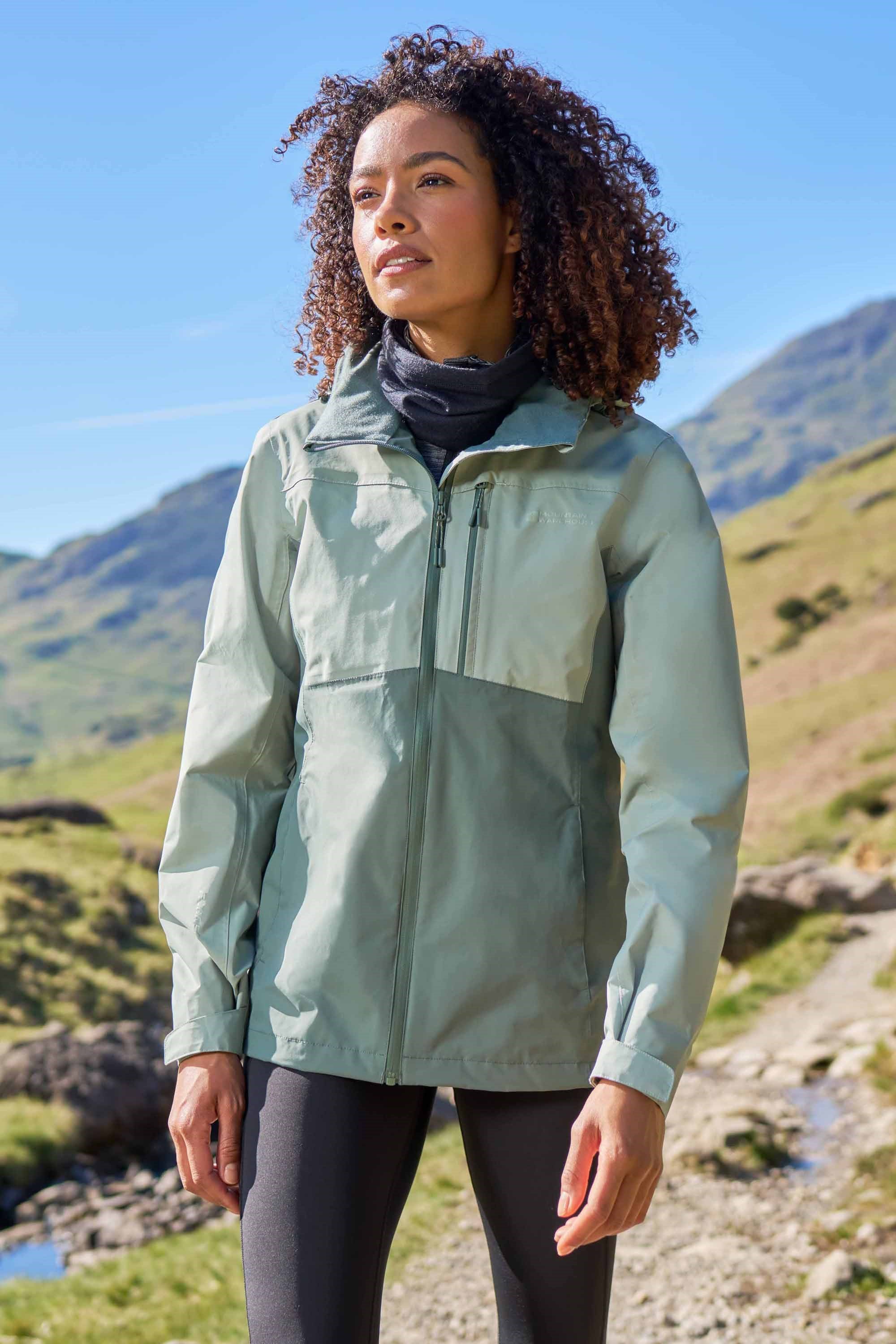 Rainforest II Wasserdichte Damenjacke - Khaki