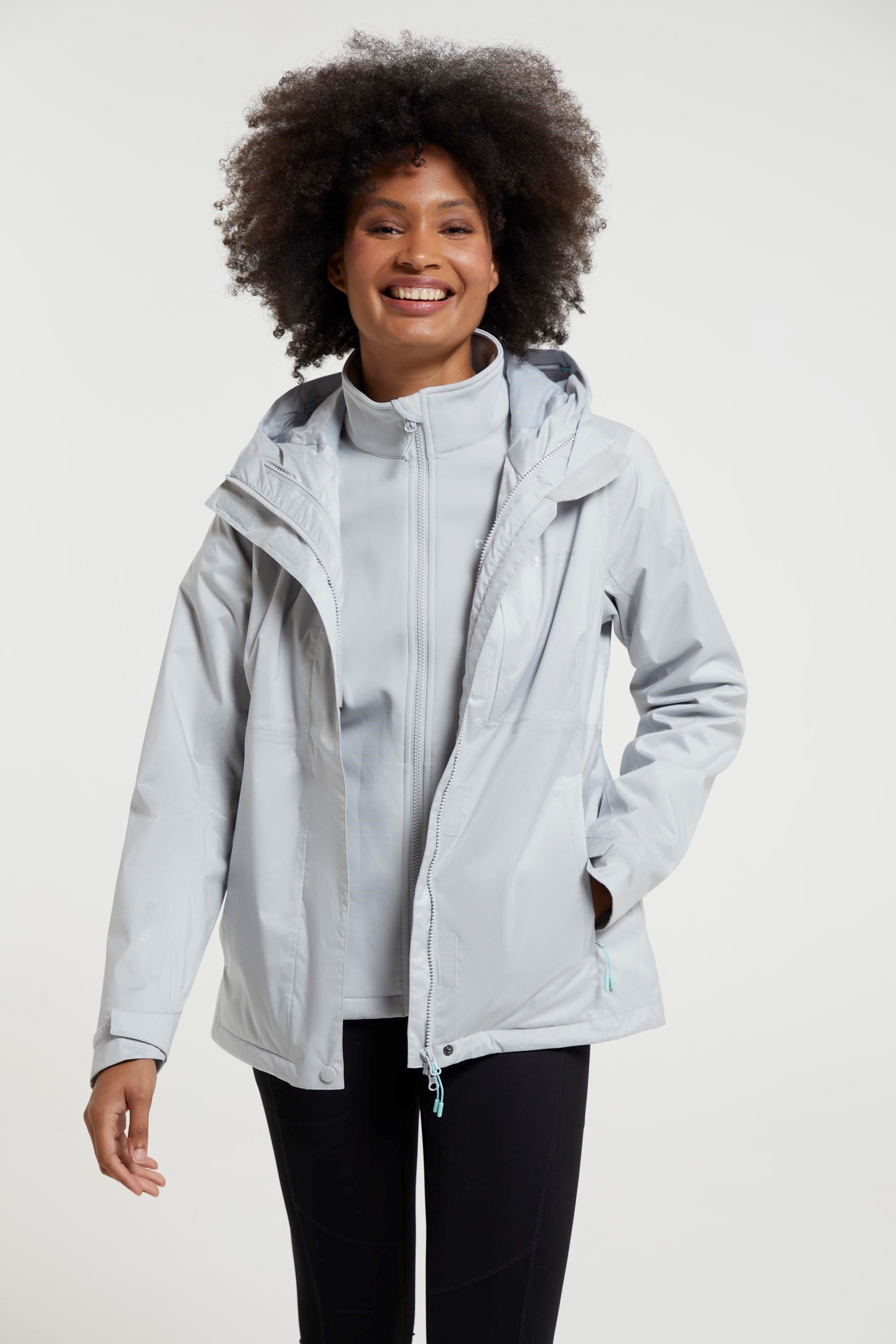 Whirlwind 3-in-1 Damenjacke - Grau