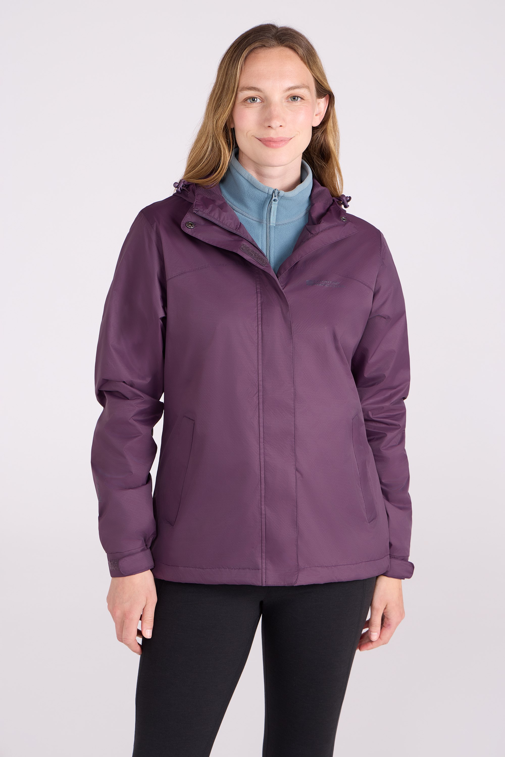 Torrent Leichte Wasserdichte Damenjacke - Dunkel Lila