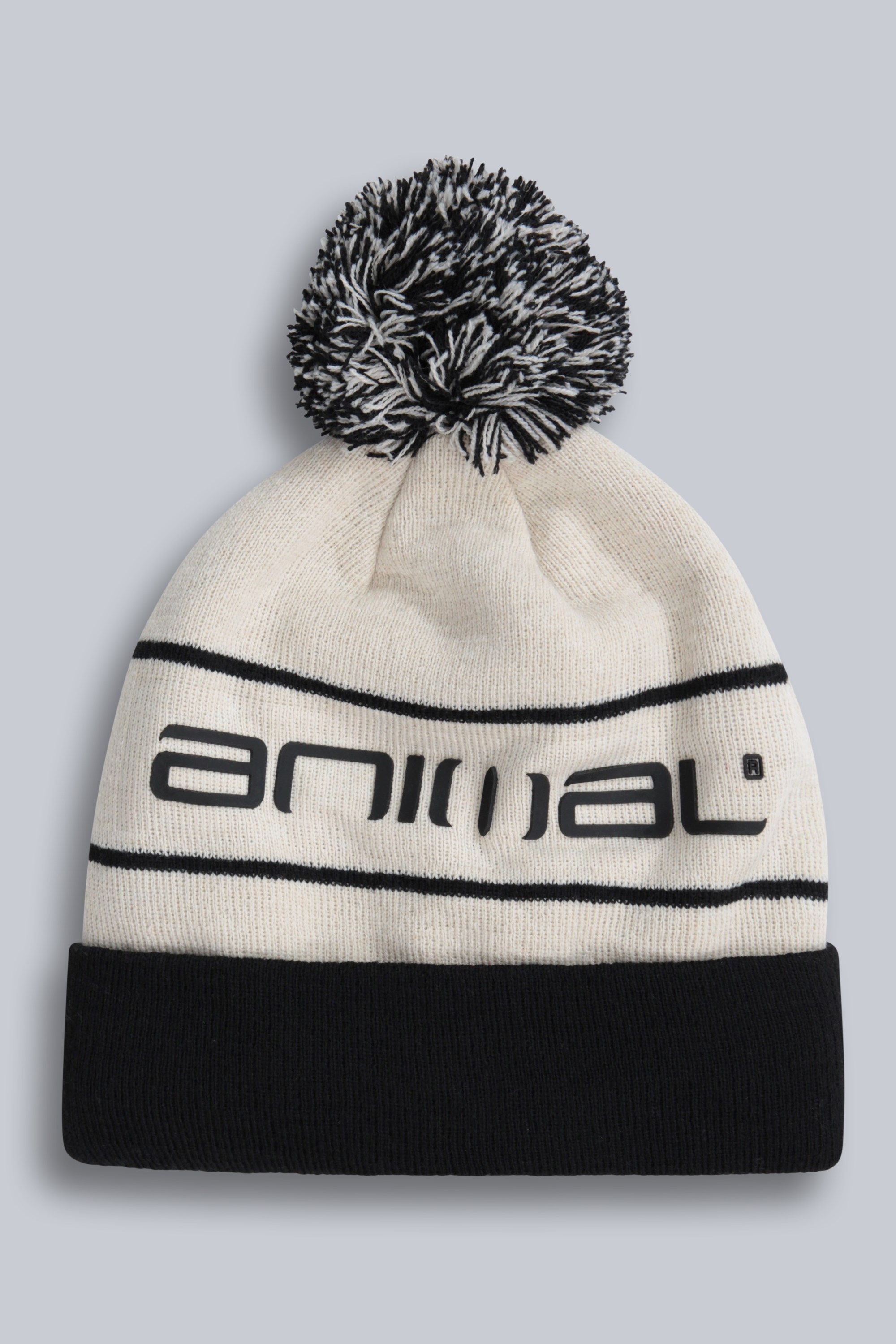 Dylan Herren Ski-Bommelmütze - Cremefarben