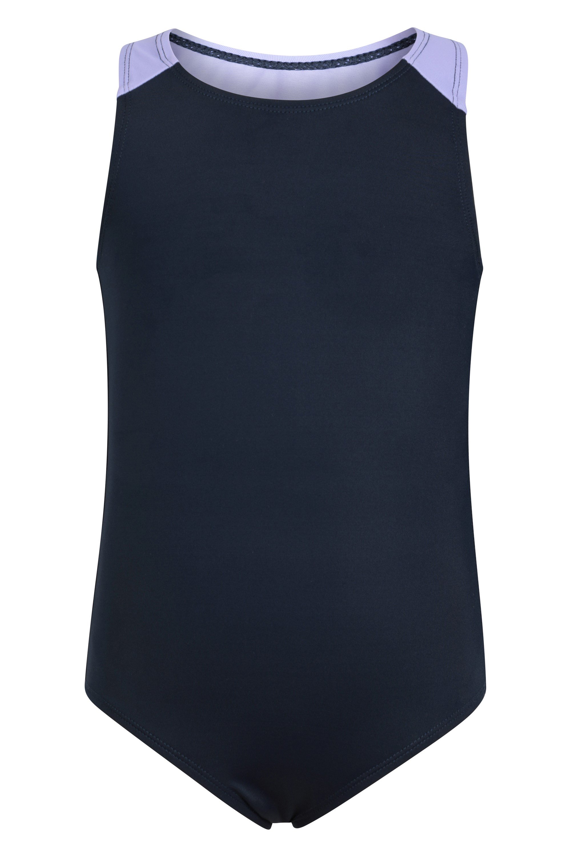 Sporty Kinder-Badeanzug - Marineblau