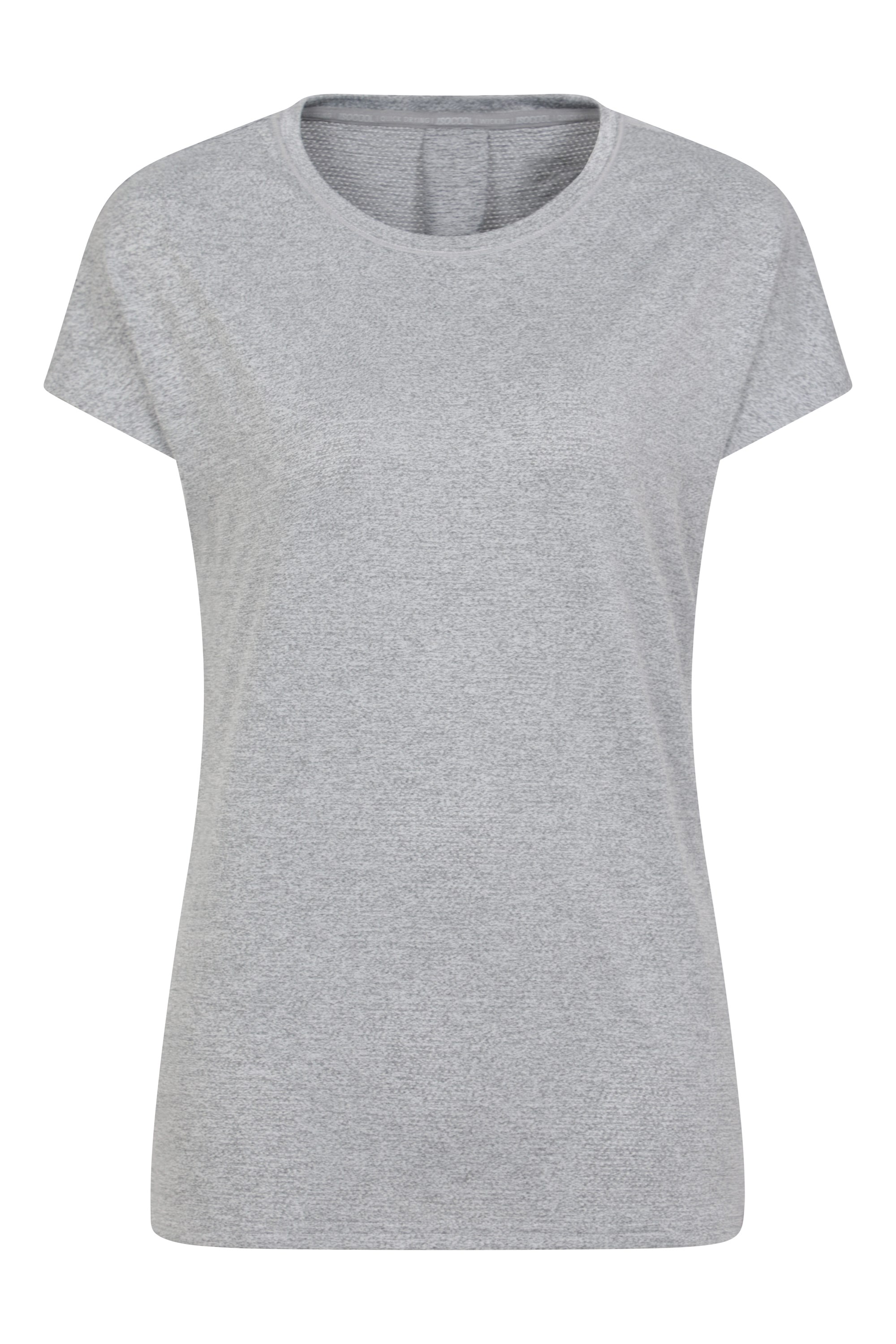 Flow Lockeres Fitness Damentop - Grau