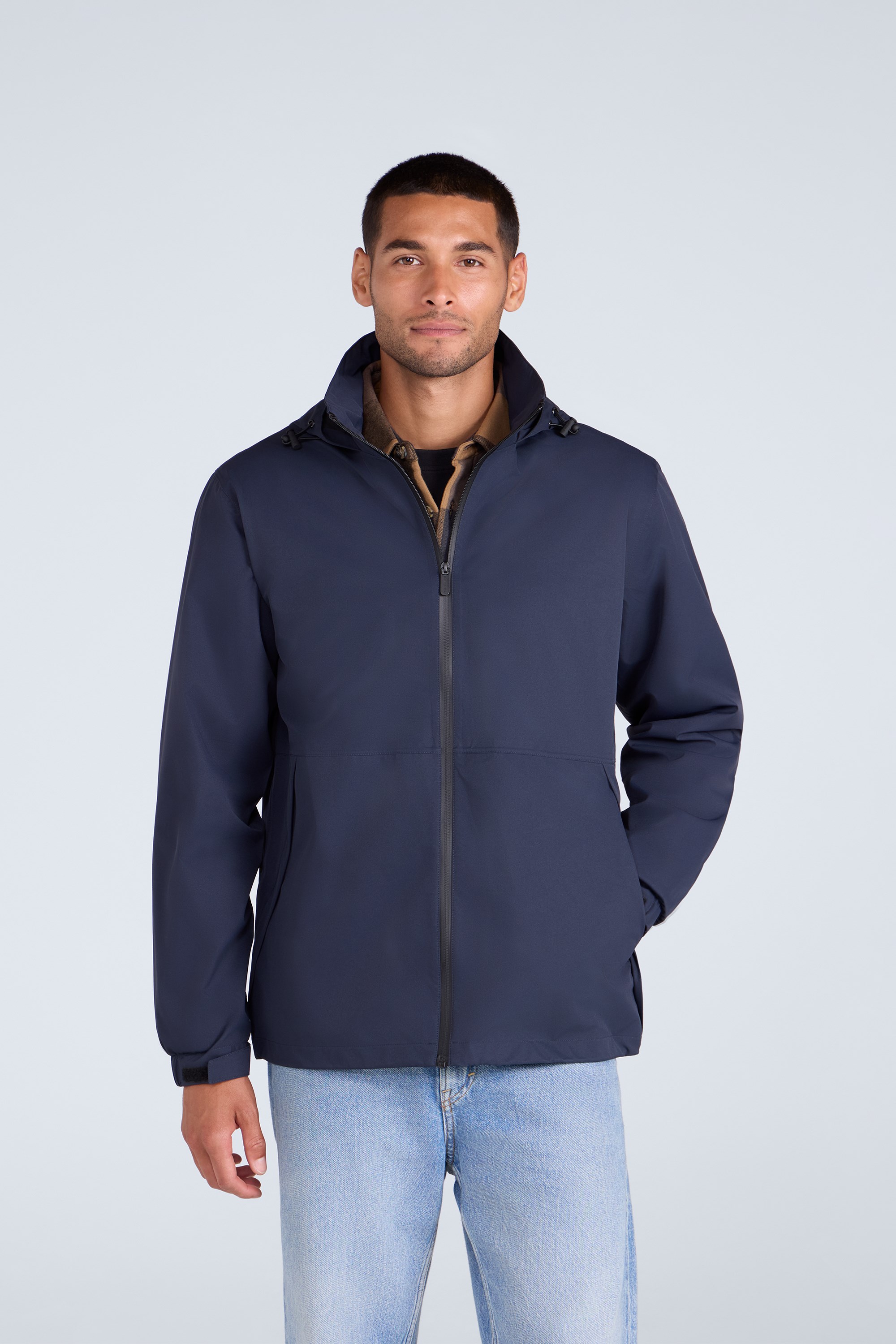 Pace Herren-Regenjacke - Marineblau