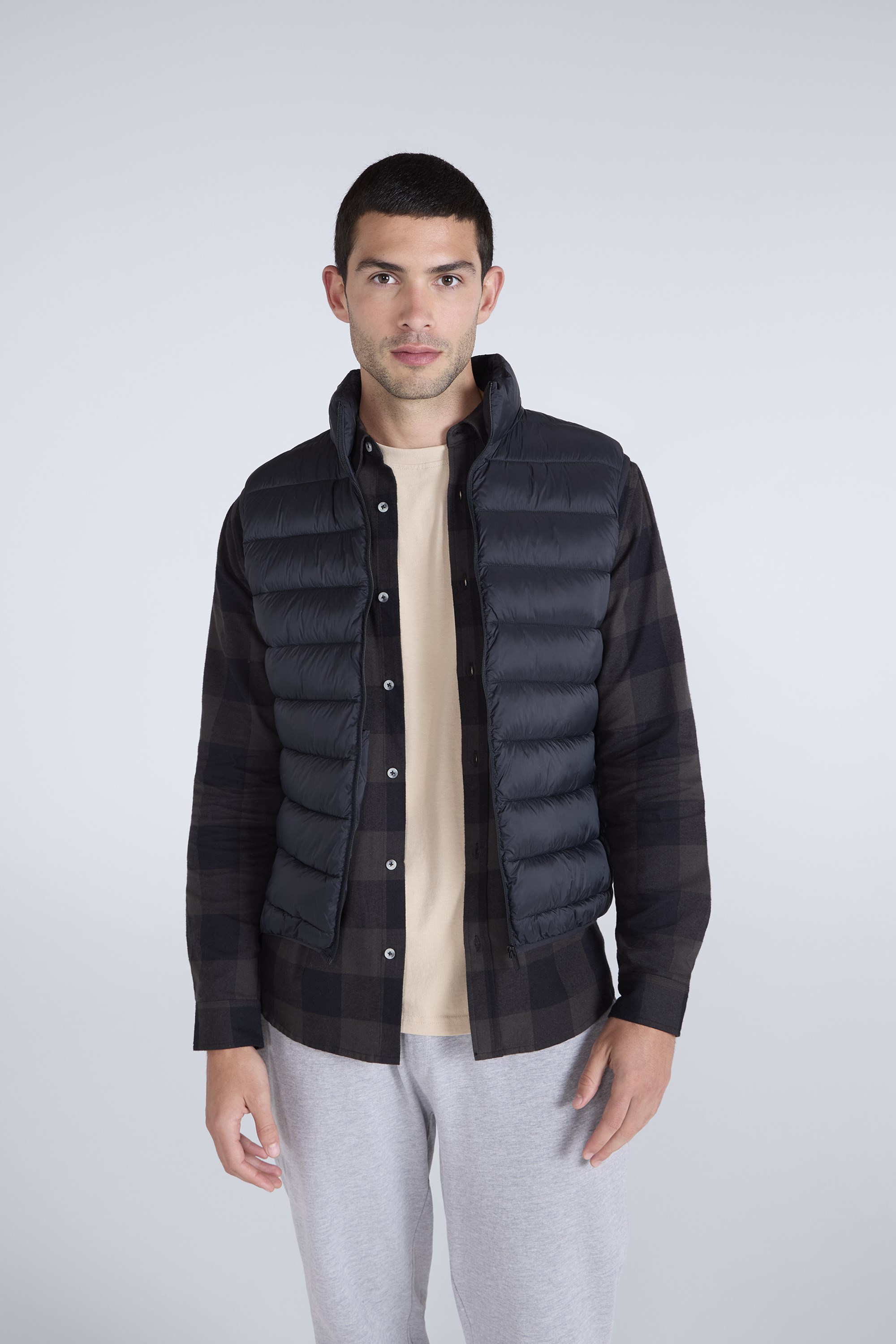 Cosi Leichte Herrenweste - Schwarz