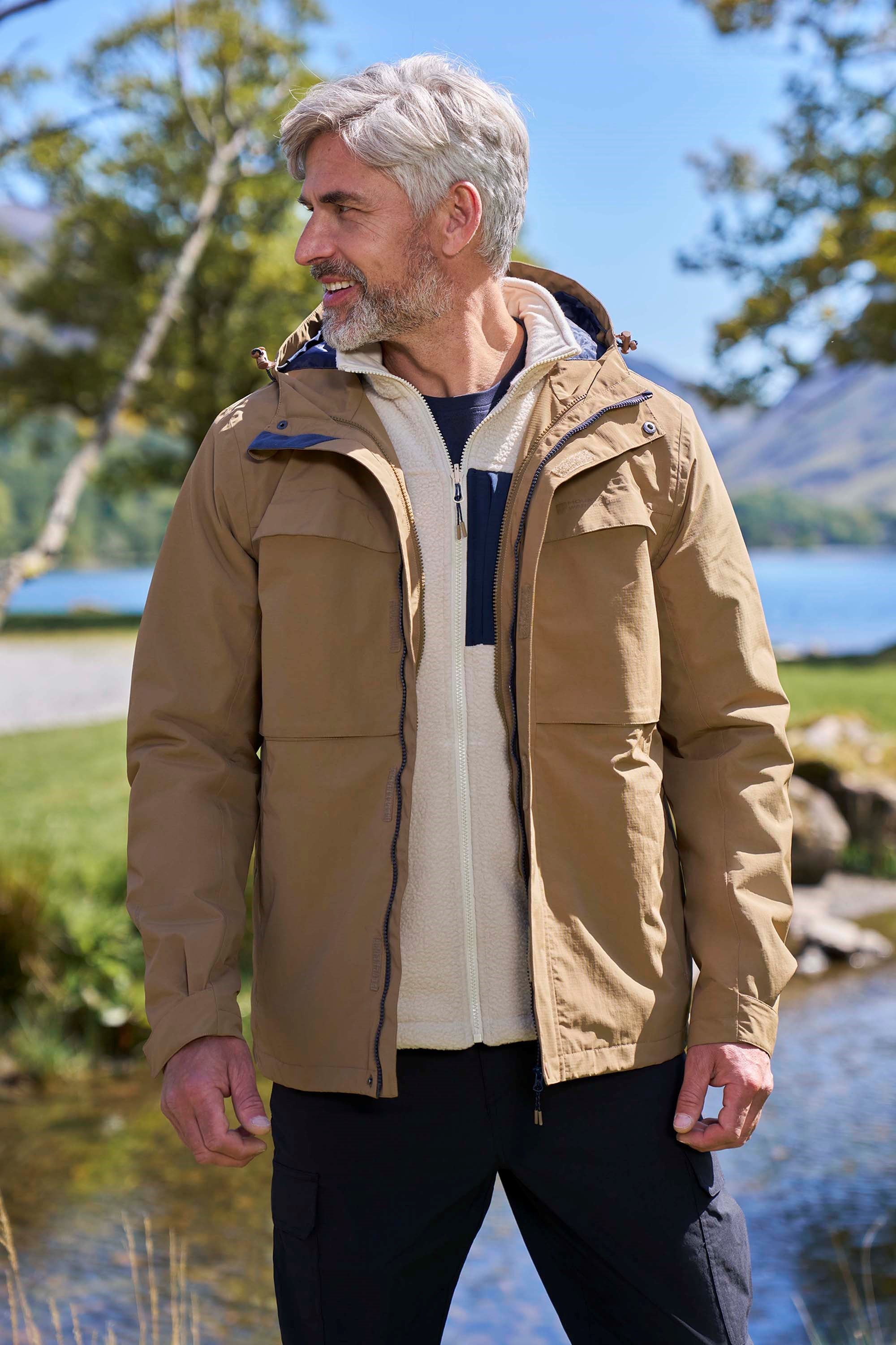 Maple Wasserdichte Herren 3-in-1 Jacke -